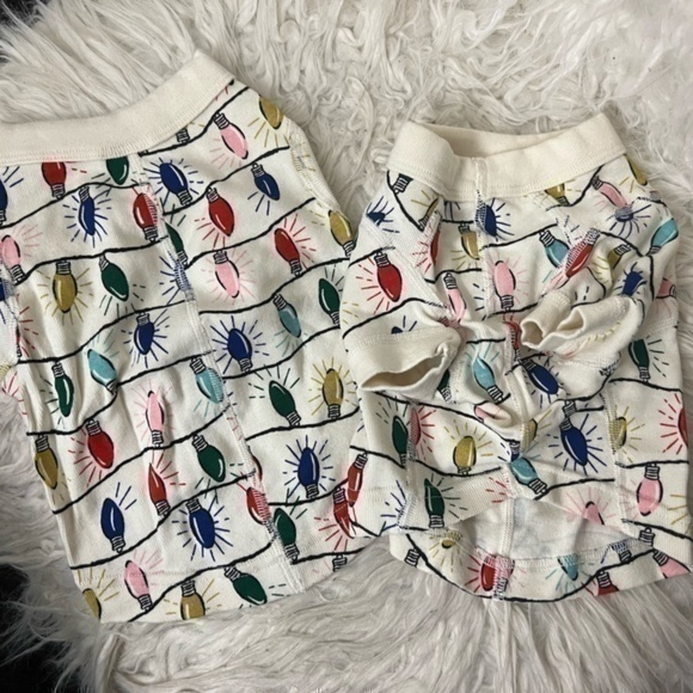 Hanna Andersson Mom & Dog Matching Christmas Pajama SET, size M - Picture 3 of 4